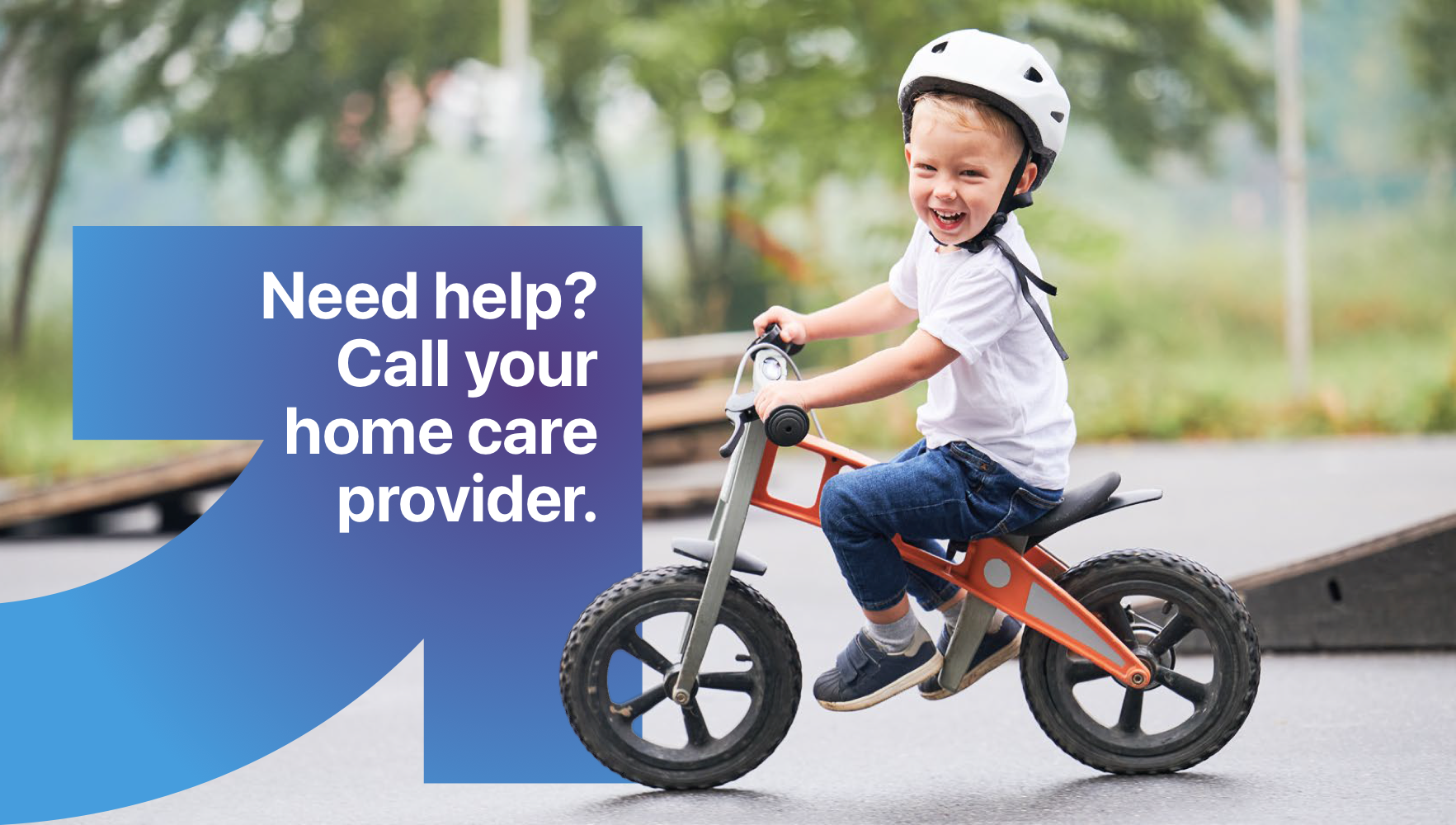 Bei Fragen wenden Sie sich an Ihren Homecare Provider