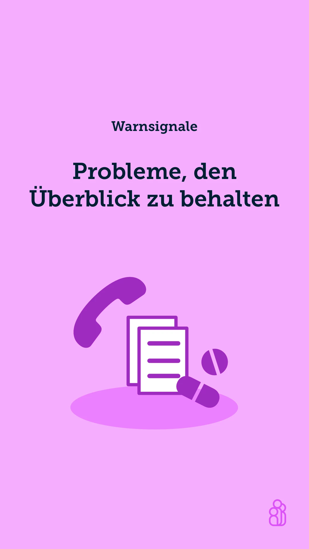Probleme beim Planen (z. B. beim Kochen oder in der Haushaltsorganisation)
