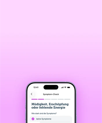 iPhone with fabel App showing the pharmaceutical study