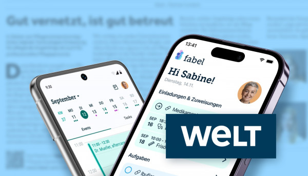Pflegebetreuung der Zukunft: Entlastung durch digitale Technologien