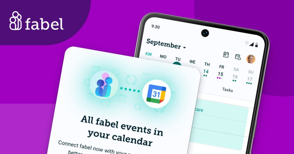 Your fabel events in Google calendar 🗓️🔄